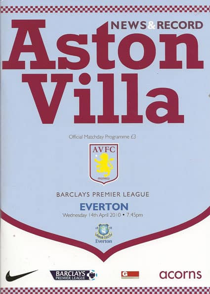 Aston Villa FC v Everton FC